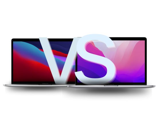 MacBook Pro M2 vs M1 comparison