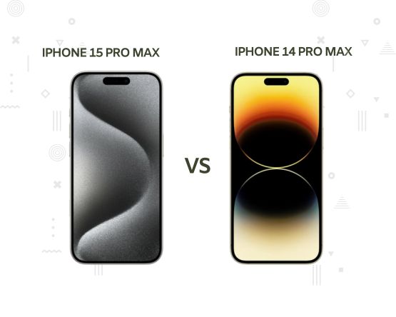 Comparison iPhone 15 Pro Max vs iPhone 14 Pro Max