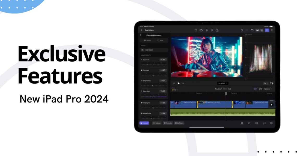 Discover the Exclusive Features of the New iPad Pro 2024